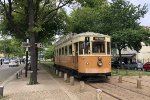 Historic streetcars in Porto